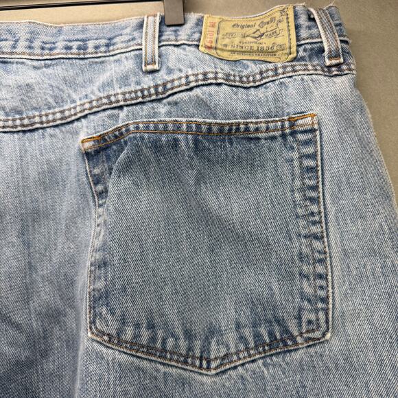 RedHead Loose Fit Stonewash Blue Jeans Men’s Size 48x30 - Picture 8 of 14